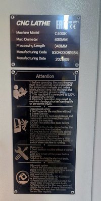 Токарный станок с ЧПУ DS C400K 2024 г.в.