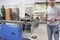 Трубогиб с ЧПУ дорновый трубогибочный станок полуавтоматический PARTNER 3-х координатный